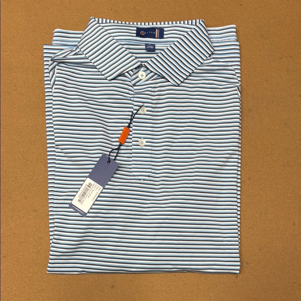 Blue Striped Men's Shirt